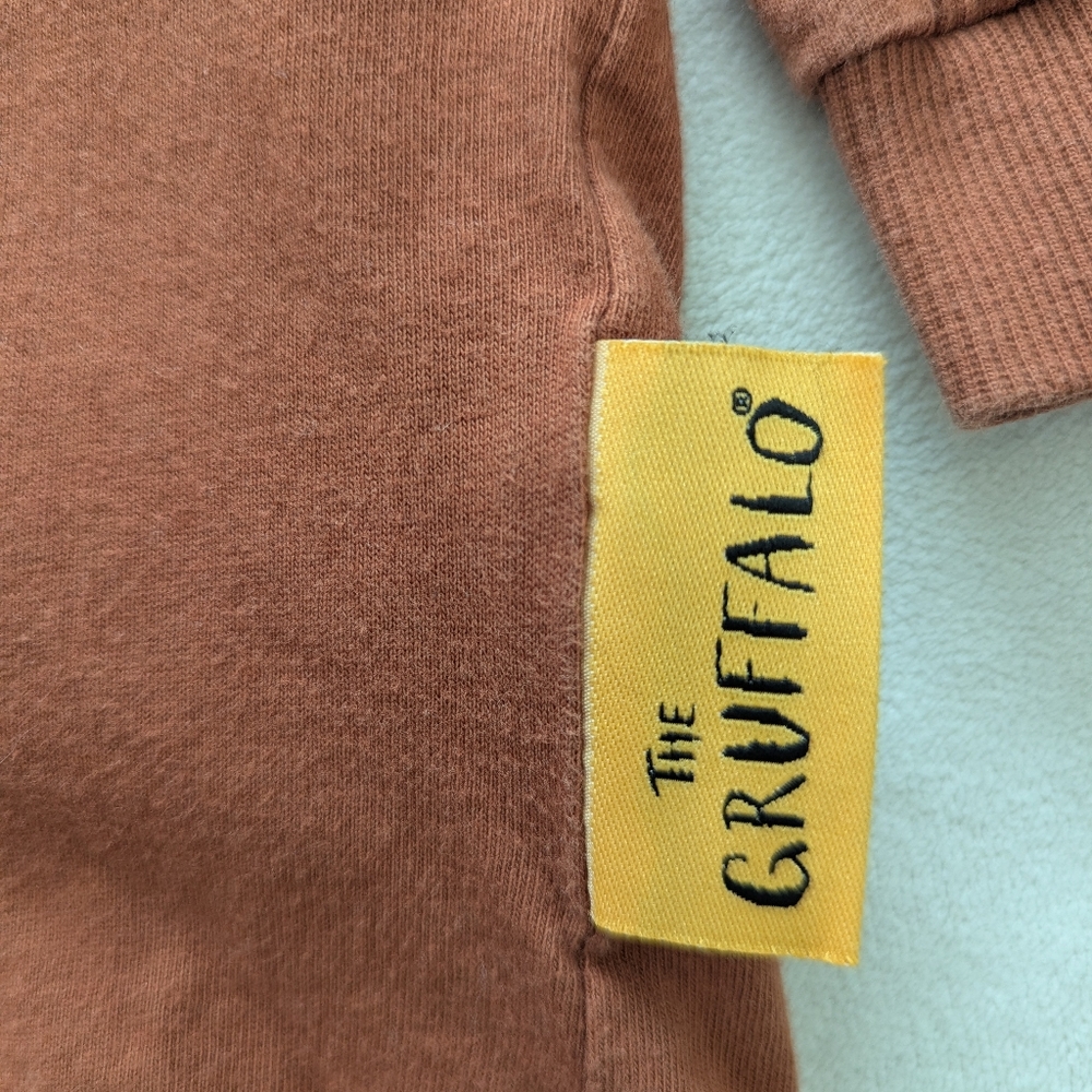 🏷️ Gruffalo Baby Hoodie Brown Character Mouse Ears Prickles 6-9 Months  Costume - Picture 6 of 10